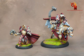 Warmachine Menoth painted to Level 3