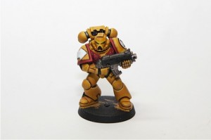 Warhammer 40k Imperial Fist Commission Paint job