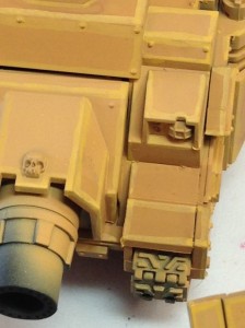 First highlight applied to the base yellow