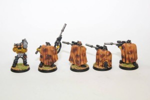 Imperial Fist Scouts with Desert Camo