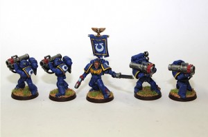Ultramarine Devestator Squad