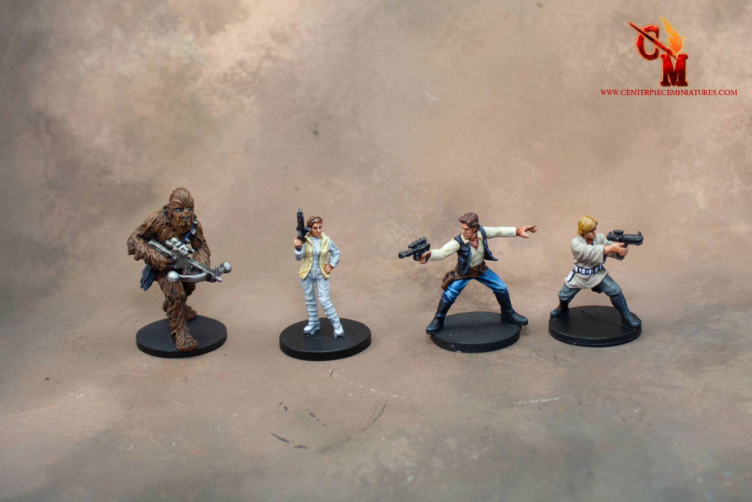 Single Star Wars Imperial Assault Miniatures Game Components Unpainted Figures 