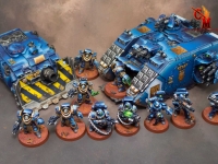 Ultramarine Vehicles and Infantry