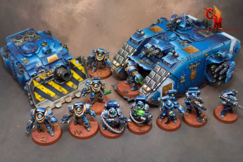 Ultramarine Vehicles and Infantry
